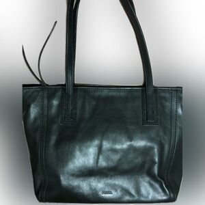 FOSSIL Emma Leather Tote Shoulder Handbag EUC